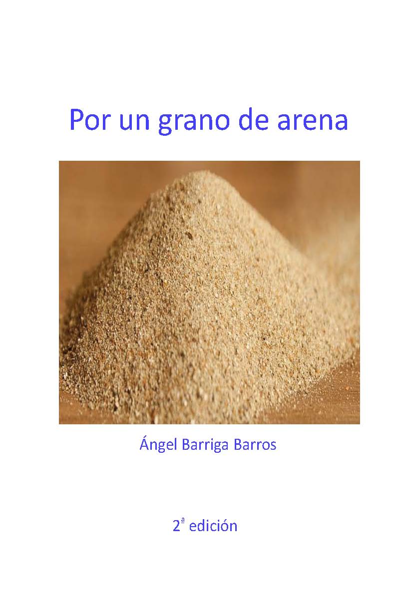 Portada de la novela Por un grano de arena